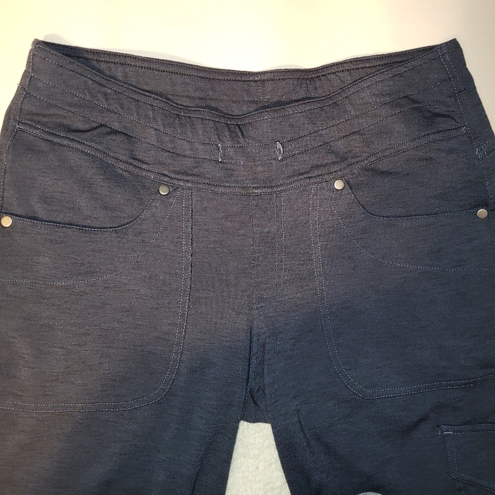 KUHL  Stretch‎ Athletic Pants Women's Size 6 Regular Navy Blue Hiking Camping - Picture 7 of 10